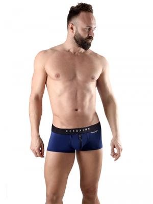 Geronimo 1766b1 Blue Zip Front Boxer, Underwear - Boxers, Fashion clothing  online store