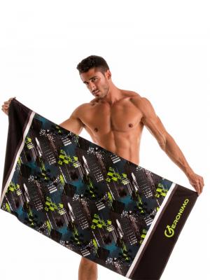 Geronimo Beach Towels, Item number: 1910x1 Green Beach Towel, Color: Green, photo 2